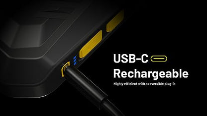 Nitecore BB21 Portable Air Blower for Cameras, Computers and Electronics, Fast Charging USB Rechargeable, 30,000 RPM Electric Compressed Air Duster with Organizer