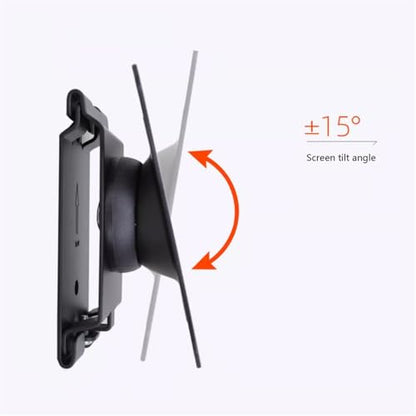 Monitor Stand Single Monitor Wall Mount Fits Most 15-27" LCD Monitor, Adjustable Steel Monitor Mount Tilt & Rotate, VESA 75x75/100x100 mm, Holds up to 29.98lbs Monitor Stand Desk arm