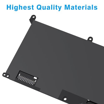 69KF2 Battery Compatible with Dell XPS 15 9500 9510 9520 G15 5515 5521 5520 5510 5511 Precision 5570 5550 5560 M15 M17 R3 R4,In-spiron 7510 7610 7620 70N2F 070N2F M59JH P45E p100f P87F P91F 8FCTC - color: 69KF2