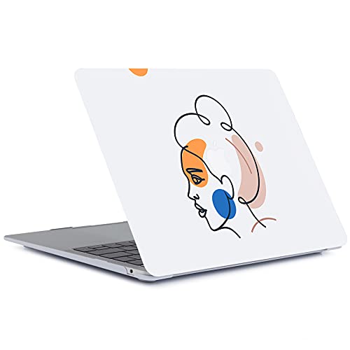 Case Compatible with MacBook Pro 13 inch 2012 2011 2010 2009 2008 Release with CD-ROM, Plastic Hard Shell Cover & Sleeve Bag & Keyboard Cover Skin for MacBook Pro 13 A1278,Girl Painting - color: Girl Painting, size: A1278(Pro 13 w/CD-ROM 2008-2012)