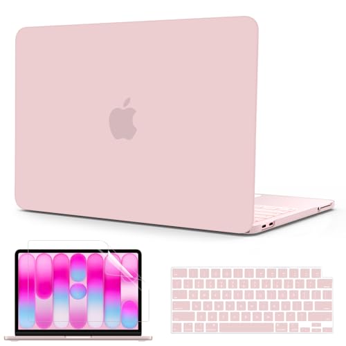 B BELK for MacBook Neo Case 13 inch 2026 Release Model A3404 A18 Pro, Blush | Slim Protective Matte Hard Shell for Mac Neo Case with Keyboard Cover &Screen Protector, Precision Fit, Scratch Resistant - color: Blush