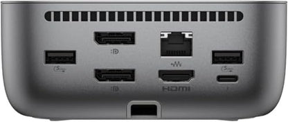 HP 100W G6 Thunderbolt 4 Universal Thunderbolt/USB-C Docking Station | Bundle with DKZ Hub, 9X472UT#ABA, Data Transfers to Any Brand Laptop, Single Cable for Charging - size: 1 Pack, style: 100W G6