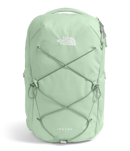 The North Face Women's Jester Everyday Laptop Backpack - Commuter Travel Bag, Laptop Sleeve, Water-Repellent, Misty Sage-NPF, One Size - color: Misty Sage-npf, size: One Size