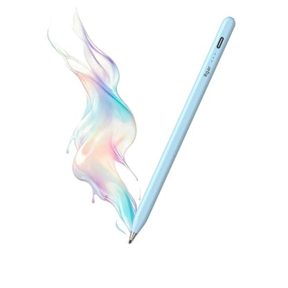 Digital for Android Tablets Stylus Pen for Samsung Galaxy Tab A11+Plus/A11/A9+/A9 Pencil,Accurate Without delay，One-Click Power On/Off,+2Nibs&Long Battery Life (Blue) - color: Blue