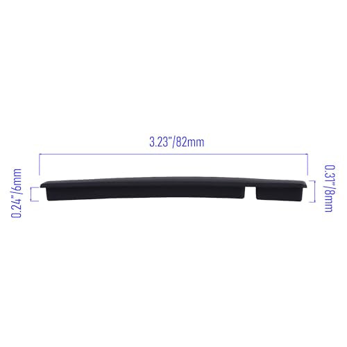 2 PCS PCI Port Anti-dust Plugs, Silicone Covers Caps Stoppers, Port Protector for End Computer Digital Socket Printer,3.23 x 0.31 x 0.24 (LxWxH) - size: PCI/Black/2 PCS