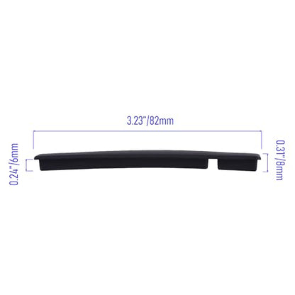 5 PCS PCI Port Anti-dust Plugs, Silicone Covers Caps Stoppers, Port Protector for End Computer Digital Socket Printer,3.23 x 0.31 x 0.24 (LxWxH) - size: PCI/Black/5 PCS