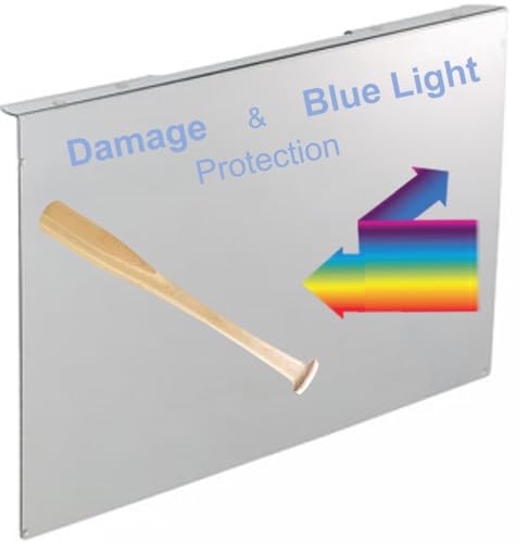 VizoBlueX 65 inch Blue Light and Damage TV Screen Protector. Protection Shield & Anti-Blue Light Filter Blocking UV for LCD LED 4K OLED QLED (57.3 x 32.9 inch) - size: 65 inch