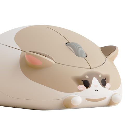 Akko Wireless Gaming Mouse Ragdoll Cat 2.4G GHz with a USB Receiver, Cute Optical Cordless Cartoon Mice for Computer/Laptop/Desktop/PC Compatible with Mac/Win - color: Ragdoll Cat