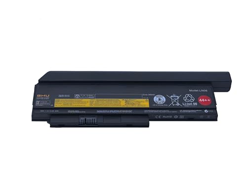 GHU New Battery 44++ 9-Cell 94 WH 0A36307 0A36282 0A36283 0A36283 0A36307 Compatible with Lenovo ThinkPad Notebooks X220 X220i X230 0A36281 45N1027 45N1029 - style: 94Wh/(44++)