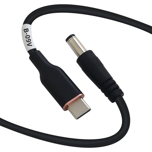 DSD TECH MagicConn SH-CP09B USB Type C PD to DC Power Cable(55x21)-9V - style: 9 V