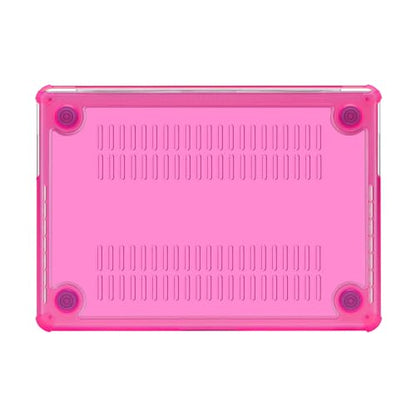 MOSISO Compatible with MacBook Pro 14 inch Case M5 M4 M3 M2 M1 2026-2021 | 3 in 1 Kit Anti-Crack Hard Shell with TPU Bumper, A3427 A3426 A3434 A3112 A3185 A3401 A2918 A2992 A2779 A2442, Bright Rose - color: Bright Rose