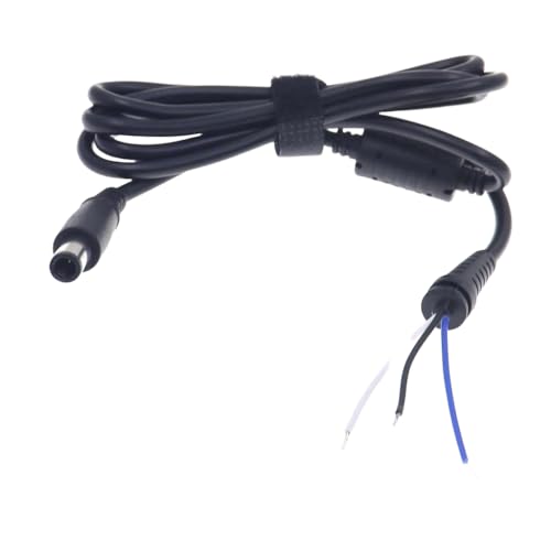 7.4 x 5.0mm Laptop Power Supply, DC Repair Power Cord, for Dell and Hp | Power adapter output cable interface, compatible with Dell and Hp power adapter plug size: 7.4mm * 5.0mm - size: Dell/HP 7.4-5.0mm (with pin)