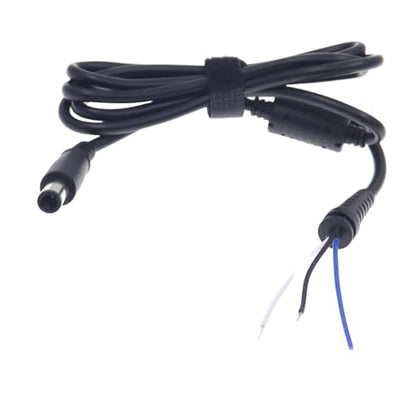 7.4 x 5.0mm Laptop Power Supply, DC Repair Power Cord, for Dell and Hp | Power adapter output cable interface, compatible with Dell and Hp power adapter plug size: 7.4mm * 5.0mm - size: Dell/HP 7.4-5.0mm (with pin)
