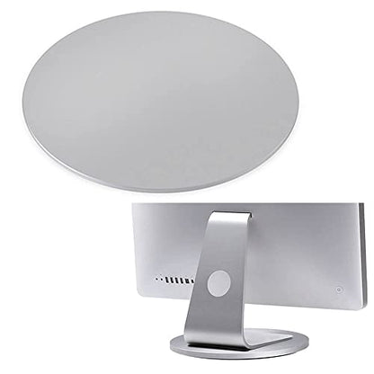 Aluminum 360° Rotation Monitor Swivel Base for Computer Screen Monitor | Turntable Stand Flat Panel TV Rotating Mat for iMac Laptop Potted Plants Arts Crafts Products Display Stand