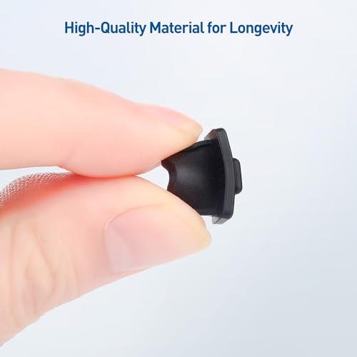 Cable Matters 20-Pack USB Port Covers, USB Dust Plug, Black | USB-A Anti-Dust Covers, USB Port Protector Plugs - style: USB-A