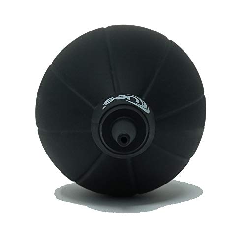 UES Camera Air Blower Dust Blaster for DSLR, SLR, Mirrorless Camera Lens & Sensor Cleaning | Premium Rubber Squeeze Bulb Dust Pump for Keyboards, Watches, Coffee Grinders & Electronics - Black