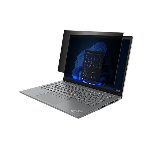 Targus 4Vu Privacy Screen for 14" Lenovo ThinkPad T14 Gen 3 – Anti-Glare, Blue Light Filter, Reusable Adhesive, Matte/Glossy – AST347AMGL 4Vu Privacy Screen for 14" Widescreen Laptops | Anti-Glare, Blue Light Filter, Reusable Adhesive, Matte/Glossy, AST34