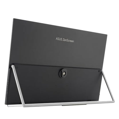 ASUS ZenScreen MB27ACF 27 Inch 1440p 100Hz USB-C Portable Monitor | USB-C PD 70W, C-clamp Arm, Speakers, Partition Hook, Kickstand, IPS, Subwoofer, Carrying Handle ,Display for MacBook and PC - style: ERROR:#N/A