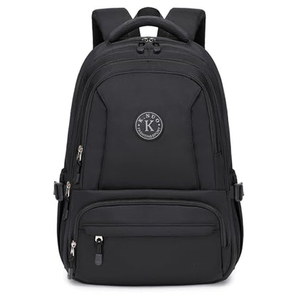 Laptop Backpack for Women Men 17 Inch , Anti Theft Carry on Travel Backpacks, Water Resistant College Bookbag Large Kids School Bag for Teens Boys Girls Business Work Back Pack Casual Daypack Black