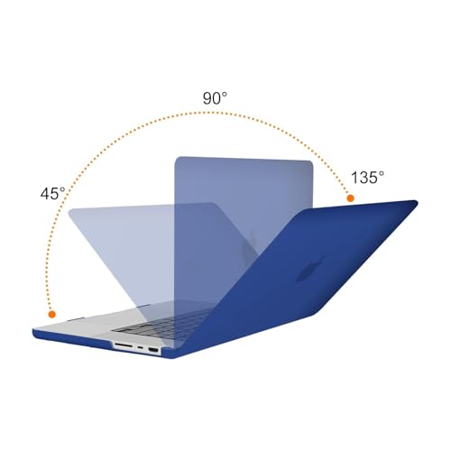MOSISO Compatible with MacBook Pro 16 inch Case M5 M4 M3 M2 M1 2026-2021 | A3429 A3428 A3403 A3186 A2991 A2780 A2485, Protective Hard Shell Case&Keyboard Cover&Screen Film&Pouch, Royal Blue - color: Royal Blue