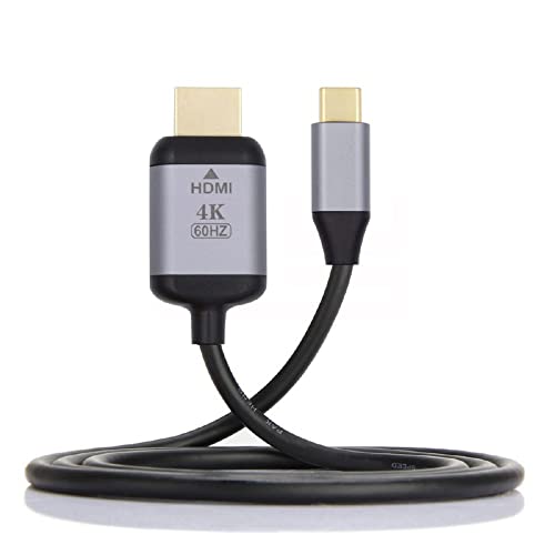cablecc USB-C USB 3.1 Type C Source to HDMI HDTV Displays Male 4K Monitor Cable for Laptop 1.8m - style: USB-C to HDMI