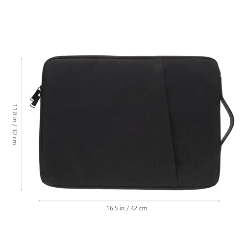Zerodeko Shockproof 15.6-inch Laptop Sleeve and Tablet Bag Sturdy Protective Case with Handle for Outdoor Use and Travel