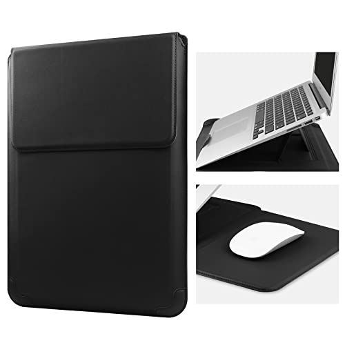 HoYiXi 13 Inch Laptop Sleeve Case Bag Compatible with MacBook Neo 2026/MacBook Air 13 M1 M2 2022-2018/MacBook Pro 13 M2 2022-2016/Surface Pro 8 2021/Surface Go 3 13-13.6'' Dell HP ASUS Acer PC, Black - color: Black, size: 13-13.3 in