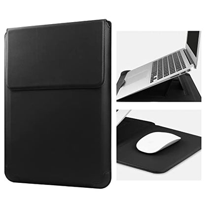 HoYiXi 13 Inch Laptop Sleeve Case Bag Compatible with MacBook Neo 2026/MacBook Air 13 M1 M2 2022-2018/MacBook Pro 13 M2 2022-2016/Surface Pro 8 2021/Surface Go 3 13-13.6'' Dell HP ASUS Acer PC, Black - color: Black, size: 13-13.3 in