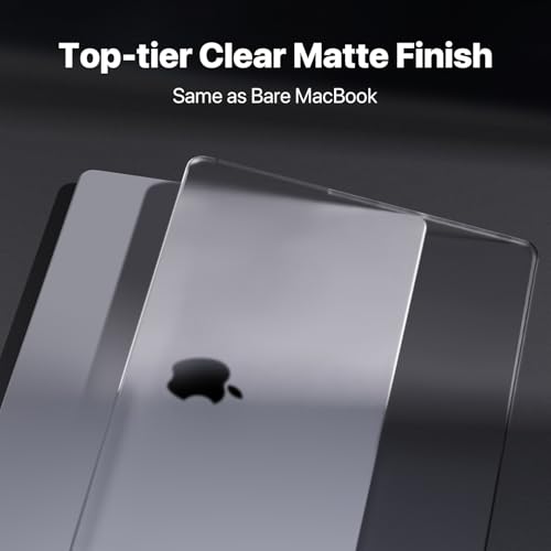Soonjet for MacBook Neo 13 inch Case 2026 A3404 Hard Shell + Keyboard Cover | Clear Matte, Anti Scratch & Fingerprint, Protective Mac Laptop Cover, Thin & Lightweight, Sturdy & Durable Premium Plastic - color: Frost Clear