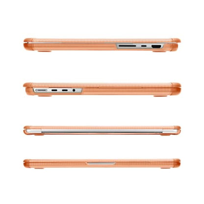 MOSISO Compatible with MacBook Pro 14 inch Case M5 M4 M3 M2 M1 2026-2021 | 3 in 1 Kit Anti-Crack Hard Shell with TPU Bumper, A3427 A3426 A3434 A3112 A3185 A3401 A2918 A2992 A2779 A2442, Cosmic Orange - color: Cosmic Orange