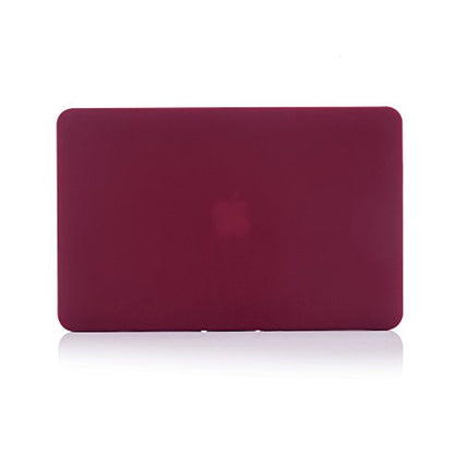 RUBAN Case Compatible with MacBook Air 13 Inch (Models: A1369 & A1466, Older Version 2010-2017 Release), Slim Snap On Hard Shell Protective Cover and Keyboard Cover, Wine Red - color: Wine Red