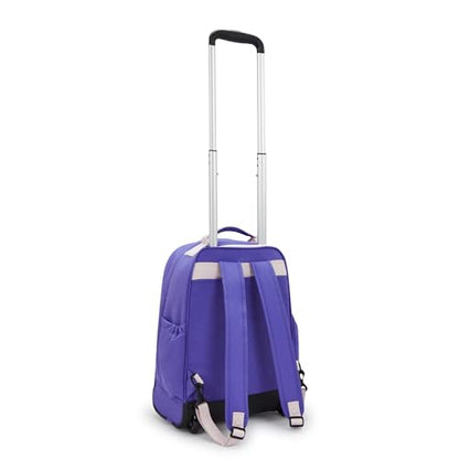 Kipling Women's Gaze 2 Wheel Rolling Backpack - color: Iris Purple C