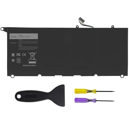 TREE.NB JD25G Laptop Battery for Dell XPS 13 XPS 13 9350 9343 XPS13 13D XPS13D 13-9343 13-9350 13D-9343 13D-9343-1708, 090V7W 0DRRP 0RWT1R RWT1R JHXPY53 05K9CP, 90V7W 0N7T6 P54G 5K9CP JHXPY - size: ‎JD25G