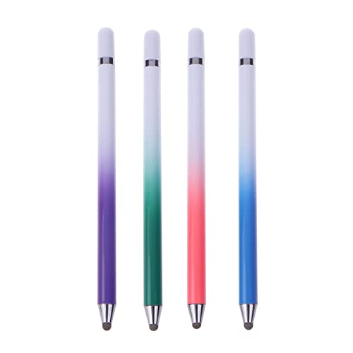 2 in 1 Stylus Drawing Tablet Pen Capacitive Screen Touch Cloth Pens Mobile Androids Phone for Smart Tablets Capacitive Pen Touch Screen Stylus Pencil for Tablet Phone Pc N for Laptop, Blue