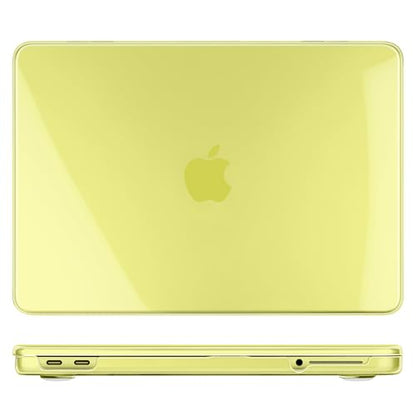 Batianda CrystalAir Case for MacBook Neo 13 Inch 2026, Crystal Citrus | 4-in-1 Bundle Ultra Clear Slim Hard Shell, Lightweight Everyday Protection for MacBook Neo 13 Inch 2026 Model A3404 - color: Crystal Citrus