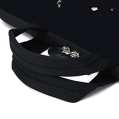 15.6" Laptop Sleeve 14" 15" 15.4" Chromebook Case Ultrabook Case Notebook Sleeves PC Messenger Bag (Flowers) - color: flowers