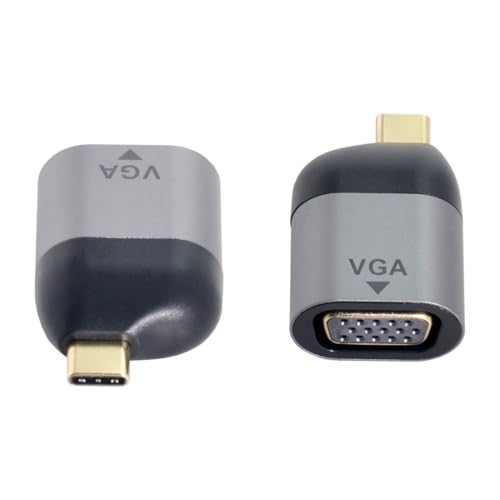 chenyang USB C to VGA Monitor Adapter Support 1080P@60Hz for Tablet Phone Laptop - style: VGA