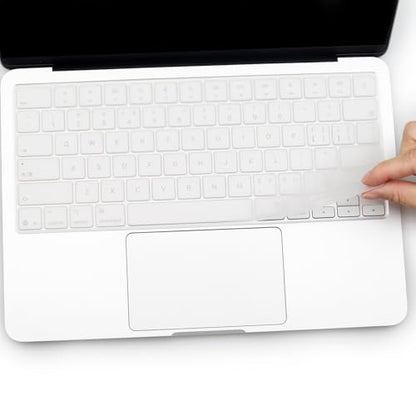 Keyboard Cover for 2026 New MacBook Neo 13 inch with Apple A18Pro Chip/A3404, MacBook Neo 13.0'' A18 Pro Accessory, US Layout Keyboard Skin-Clear - color: Clear
