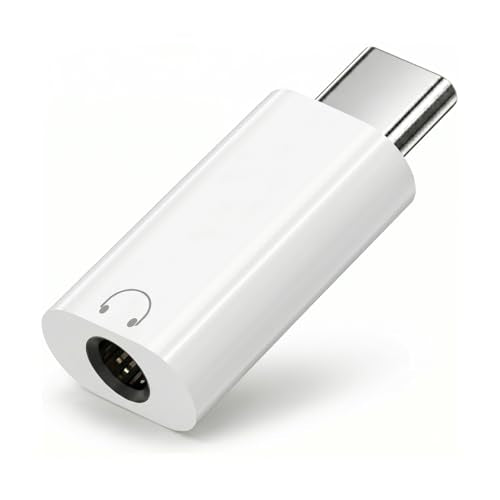 FRIGRAF 1PACK USB C to 3.5mm Audio Adapter, Type C to Headphone Jack Dongle | USB C to Aux Cable Adapter Compatible with iPhone 17 16 15, Samsung Galaxy S26 S24 Pixel, iPad Pro, MacBook - size: 1-Pack
