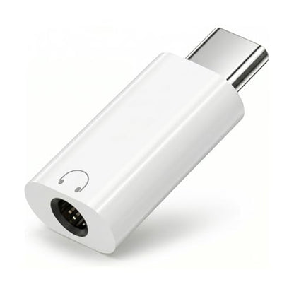 FRIGRAF 1PACK USB C to 3.5mm Audio Adapter, Type C to Headphone Jack Dongle | USB C to Aux Cable Adapter Compatible with iPhone 17 16 15, Samsung Galaxy S26 S24 Pixel, iPad Pro, MacBook - size: 1-Pack