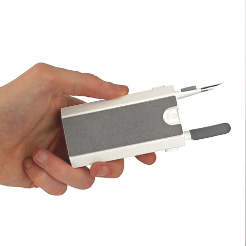 8-in-1 Electronic Cleaning Kit – Screen Cleaner & Keyboard Cleaning Tool for Laptop, Phone, Tablet, Earbuds & Keyboard, Tech Cleaning Kit with Brush, Spray & Cloth
