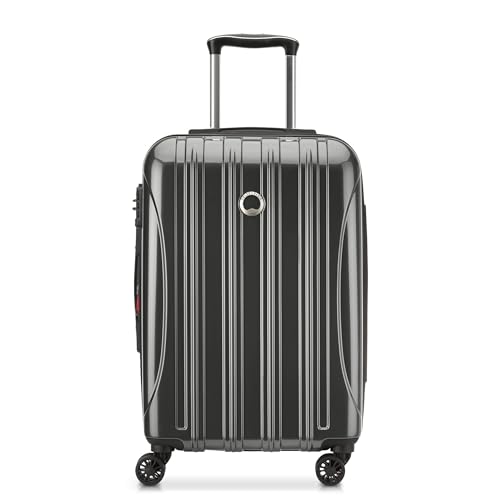 DELSEY PARIS Helium Aero Hardside Expandable Luggage with Spinner Wheels, Titanium, 3-Piece Set (21/24/28) - color: Titanium, size: 3-Piece Set (21/24/28)