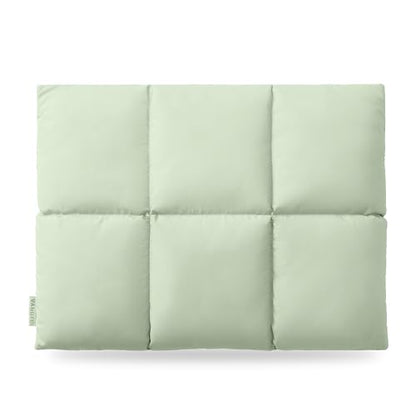 Vandel Puffy Laptop Sleeve 13 inch - 14 inch Waterproof Laptop Sleeve Case, Compatible with 13 inch MacBook Air/Pro 13 / MacBook Pro 14, iPad Pro 12.9, 13.3 in HP Dell, Air Case, Computer Bag Cover - color: v. Grid Sage