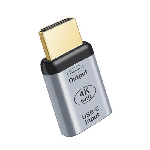 cablecc USB-C Type C Female Source to HDMI Sink HDTV Adapter 4K 60hz 1080p for Tablet & Phone & Laptop - style: USB-C Female to HDMI Male adapter