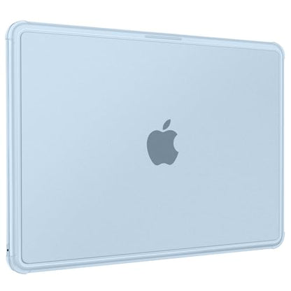 MOSISO Compatible with MacBook Air 13 inch Case M5 2026 M4 M3 M2 2025-2022 | A3449 A3240 A3113 A2681, Scratch-Resistant Shock-Absorbent Reinforced Hard Shell Cover for MacBook Air 13.6 Case, Sky Blue - color: Sky Blue