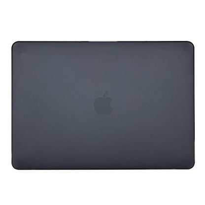 Se7enline for MacBook Pro 13 inch Case M2/M1 2026-2020 A2338,Black | Hard Shell Laptop Case Washable Keyboard Cover Skin Anti-Scratch Anti-Drop Heat Dissipation Full Port Access Slim Lightweight - color: Black