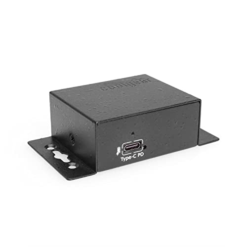 Coolgear ChargeIT Mini 82W USB-C PD Charger, 24-48V Wide Input Range, High-Speed Power Delivery with Advanced Safety Features - style: 82.0 Watts