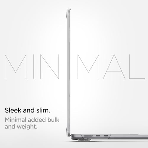 Spigen for MacBook Air 15 inch Case M5 (2026), MacBook Air 15 inch M4/M3/M2 (2025-2022), Thin Fit, Air Skin Transparent Protective Hard Shell Case Cover, A3448 A3241 A3114 A2941, Crystal Clear - color: Crystal Clear, size: MacBook Air 15" M5/M4/M3/M2 (202