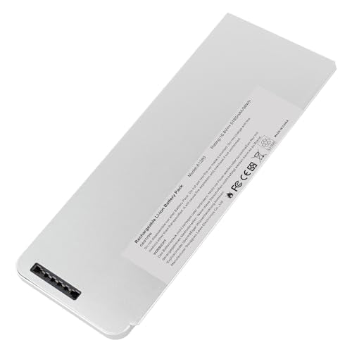 TREE.NB 56Wh A1280 Laptop Battery for Apple A1280 A1278 (2008 Version) MacBook 13-Inch Series, Compabiel for MB771G/A MB467LL/A MB466LL/A - size: 8.23x3.07x0.79inch A1280