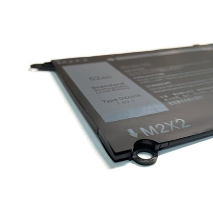 7.6V 52Wh DXGH8 0H754V H754V P82G Replacement Laptop Battery for Dell XPS 13 9370 9380 7390 2019 Inspiron 13 7000 7390 7391 2-in-1 5390 5391 14 7400 7490 Latitude 3301
